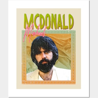 70s Retro - Michael McDonald Posters and Art